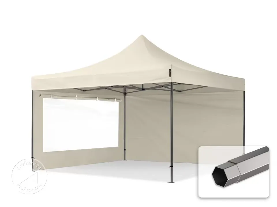 Partytent – Easy up – 4x4m – Zand