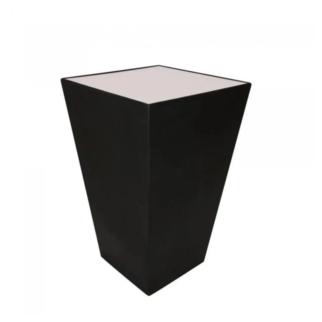 Statafel Conic Party (ex. lamp) - Zwart - 70 x 70 x 110 cm