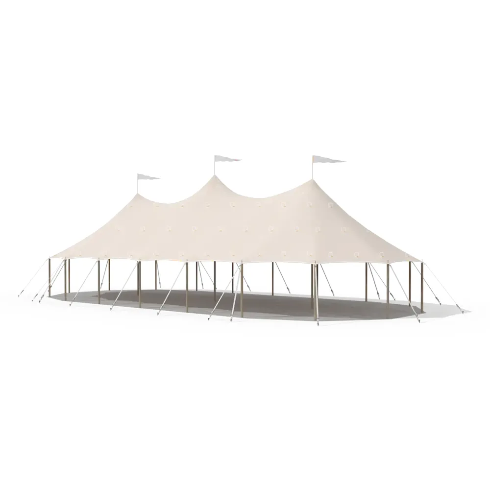 Sailcloth tent 10x22 meter